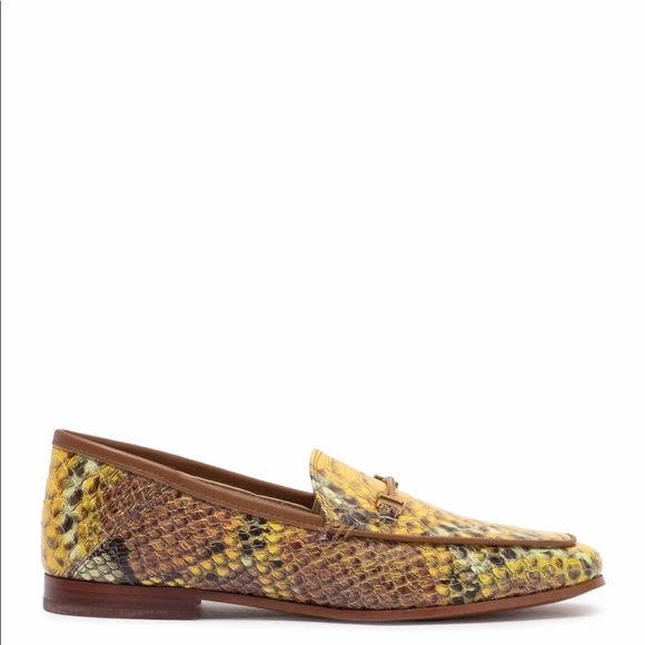 Sam Edelman Lior Snakeskin Printed Loafer - Picture 3 of 6